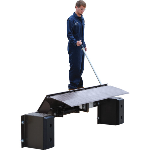 Mechanical Edge-O-Dock Leveler, 99" W, 72" Deck Width, 29" Span Cam Industrial