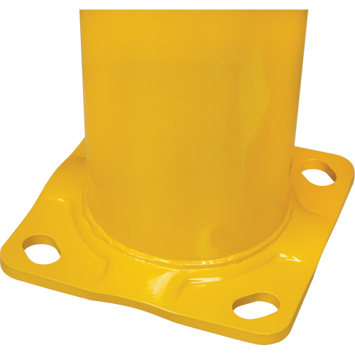 Butoir de s&eacute;curit&eacute;, Acier, 42" h x 5-1/2" la, Jaune Cam Industrial