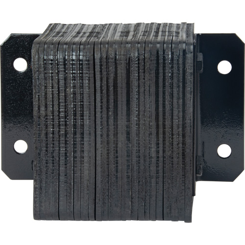 Butoirs de quai lamell&eacute;s, Horizontal, Caoutchouc, 12" la x 6" p x 10" h Cam Industrial