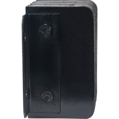 Butoirs de quai lamell&eacute;s, Horizontal, Caoutchouc, 12" la x 6" p x 10" h Cam Industrial