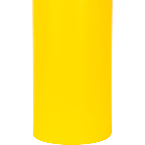 Capuchon en poly&eacute;thyl&egrave;ne pour borne de protection, 6-5/8" dia. x 52" l, Rouge/Jaune Cam Industrial