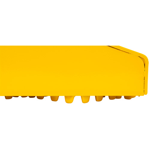 Cales-roue pour la glace, Acier, Jaune, 8-1/16" la x 10-5/8" p x 8-13/16" h Cam Industrial