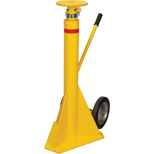 Cric &agrave; rochet pour remorque &agrave; capacit&eacute; statique de 100 000 lb, Cap. de levage 20 tonnes Cam Industrial