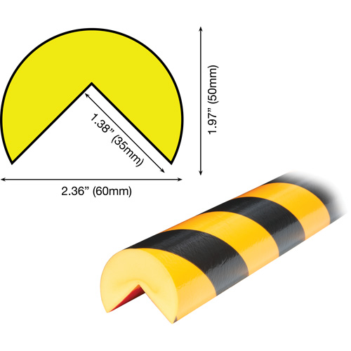 A Plus Profile 1M Corner Protection Bumper Guard Cam Industrial