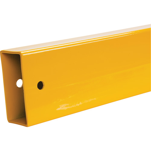Lift-Out Light-Duty Guard Rail, Steel, 6' L x 4" H, Safety Yellow Cam Industrial