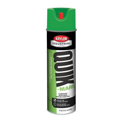 Industrial Quik-Mark Water-Based Overhead Marking Paint, 17 oz., Aerosol Can Cam Industrial
