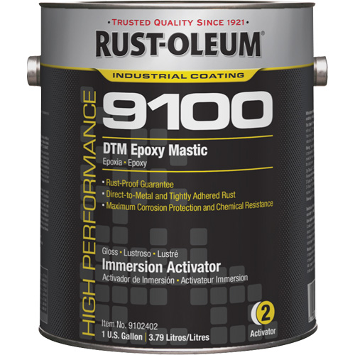 Activateur standard pour mastic &eacute;poxy DTM du syst&egrave;me 9100, Gallon Cam Industrial