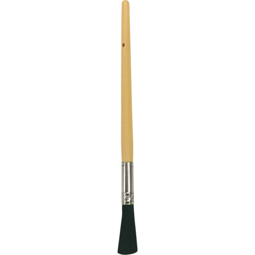 Oval Paint Brush, Bristle, Plastic Handle, 13/32" Width Cam Industrial