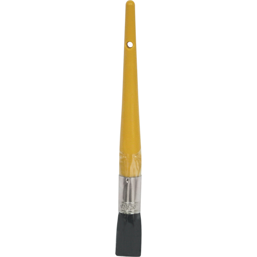 Oval Paint Brush, Bristle, Plastic Handle, 25/32" Width Cam Industrial