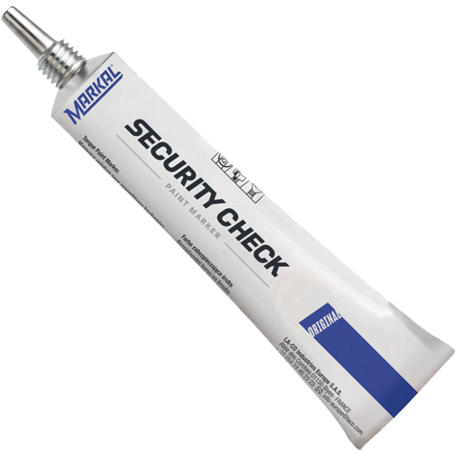 Marqueur de peinture de contr&ocirc;le de s&eacute;curit&eacute;, 1,7 oz, Tube, Bleu Cam Industrial