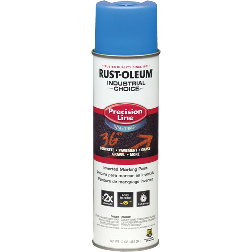 M1800 Water-Based Precision Line Marking Paint, 17 oz., Aerosol Can Cam Industrial