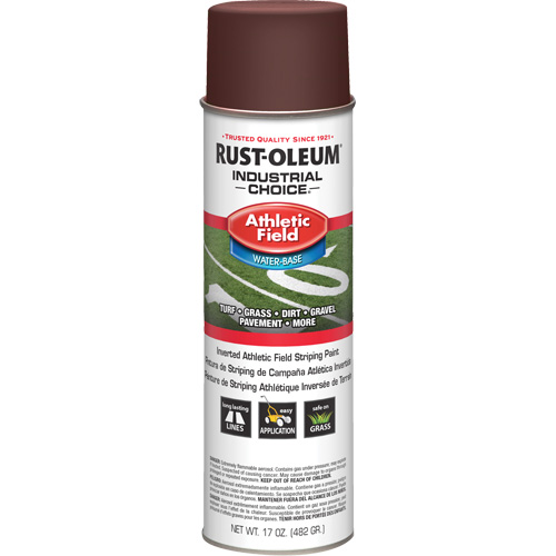AF1600 Athletic Field Striping Paint, Red, Aerosol Can Cam Industrial