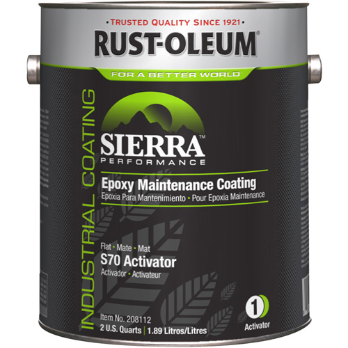Sierra Performance S70/S71 Water-Based Epoxy Acrylic Primer Activator, Gallon, White Cam Industrial