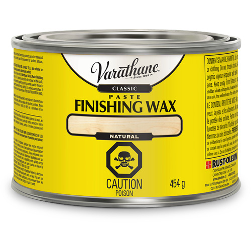 Varathane&reg; Classic Paste Finishing Wax, 450 g, Natural, Matte Cam Industrial