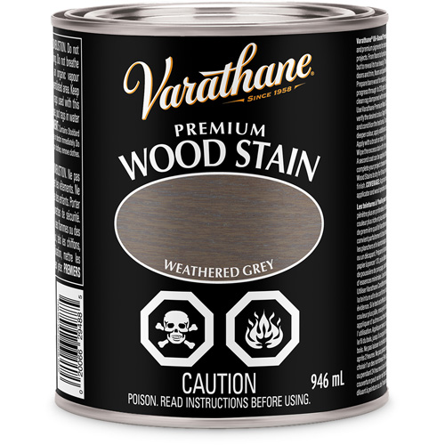 Teinture pour le bois de qualit&eacute; sup&eacute;rieure Varathane, 946 ml, Gris vieilli Cam Industrial