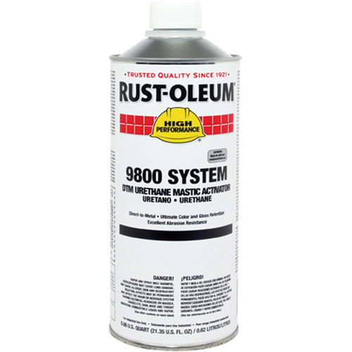 9800 System DTM Urethane Mastic Activator, 946 ml Cam Industrial