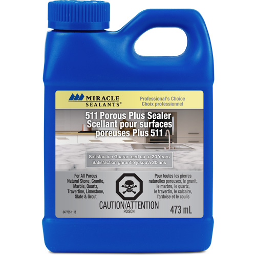 Scellant Porous Plus 511 Miracle Sealants, Cruche Cam Industrial
