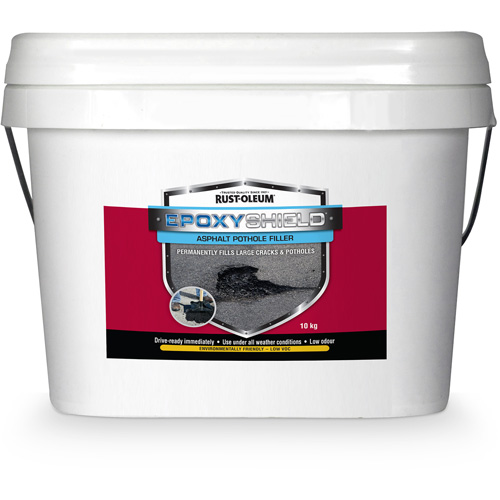 EpoxyShield&reg; Asphalt Pothole Filler, Pail, Black Cam Industrial