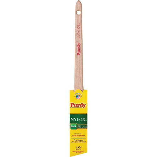 Nylox Dale Paint Brush, Nylon, Wood Handle, 1" Width Cam Industrial