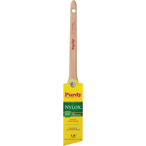 Pinceau Nylox Dale, Nylon, Manche Bois, Largeur de 1-1/2" Cam Industrial