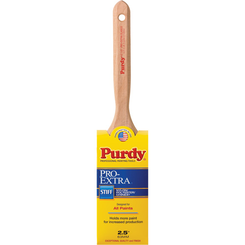 Pinceau Pro-Extra Elasco, Mat&eacute;riau m&eacute;lang&eacute;, Manche Bois, Largeur de 2-1/2" Cam Industrial