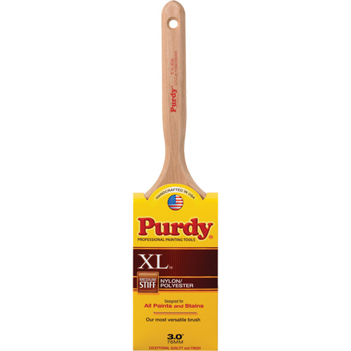 Pinceau XL Bow, Poly/nylon, Manche Bois, Largeur de 3" Cam Industrial
