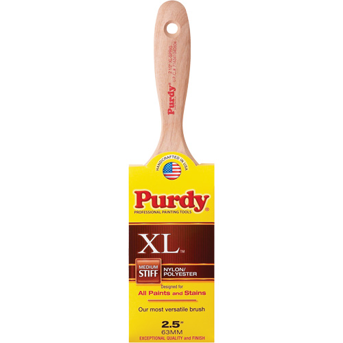 XL Sprig Paint Brush, Poly/Nylon, Wood Handle, 2-1/2" Width Cam Industrial
