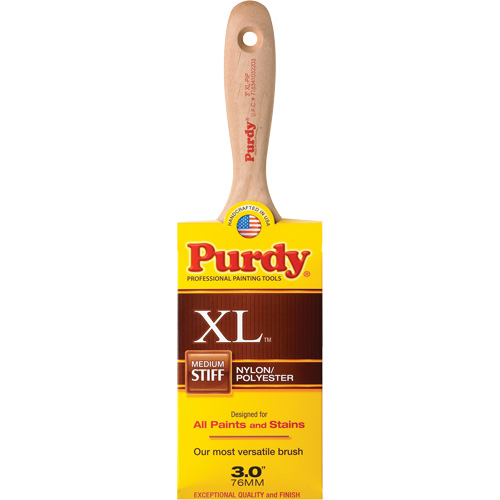 XL Pip Paint Brush, Poly/Nylon, Wood Handle, 3" Width Cam Industrial