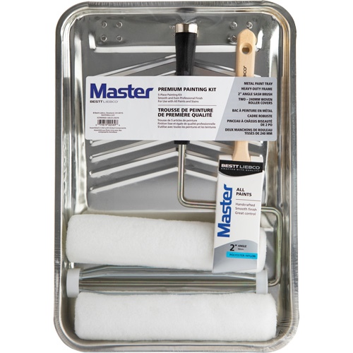 Master 5-Piece Painting Supply Kit, 5 Pieces Cam Industrial