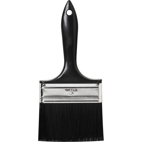 Pinceau &eacute;conomique, Polyol&eacute;fine, Manche Plastique, Largeur de 4" Cam Industrial