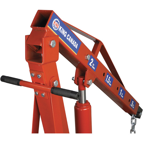 2-Ton Folding Shop Crane, 4000 lbs. (2 tons) Capacity Cam Industrial