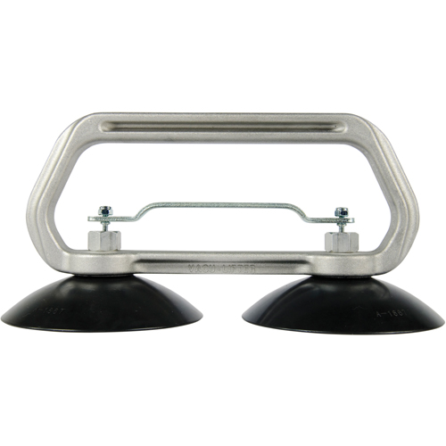 Appareils &agrave; ventouses - Ventouse double industrielle, 75 lb Capacit&eacute;, 5", Barre &agrave; tirer, 10" Longueur de la manche Cam Industrial