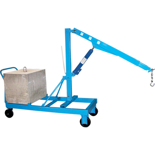 Potences de levage - Fl&egrave;che inverse, Lev&eacute;e 8', 2000 lb (1 tonne), 57" bras, 78" ha Cam Industrial