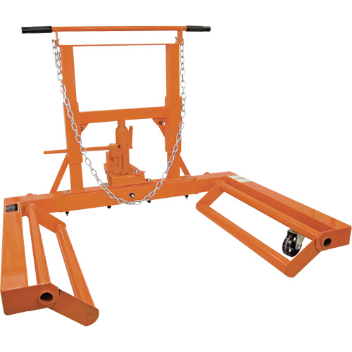 Heavy-Duty Wheel Dolly, 1500 lbs. Capacity, 10-1/4" H Cam Industrial
