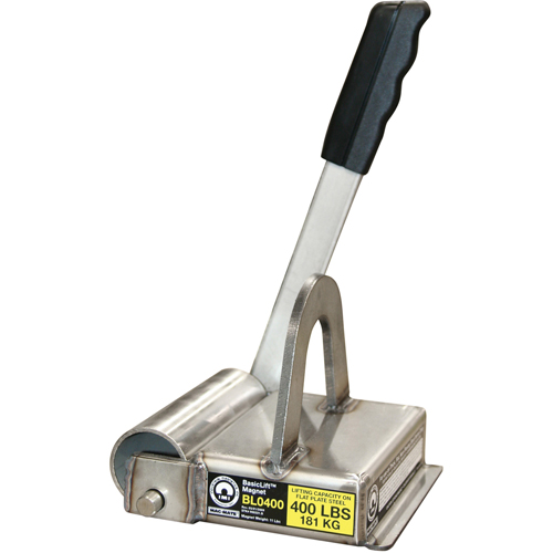 Basiclift Magnets, 400 lbs. (0.2 tons) Holding Cap., 7-1/2" L x 5-5/8" W x 5-1/2" H Cam Industrial