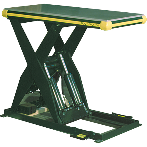 Table &eacute;l&eacute;vatrice hydraulique &agrave; ciseaux Backsaver, Acier, 24" la x 48" lo, Capacit&eacute; 4000 lb Cam Industrial