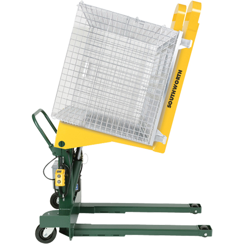 Basculeurs hydrauliques portable E-Z Reach, Bascule 85°, Capacit&eacute;e 2000 lb, 40" lo x 24-1/2" la Cam Industrial