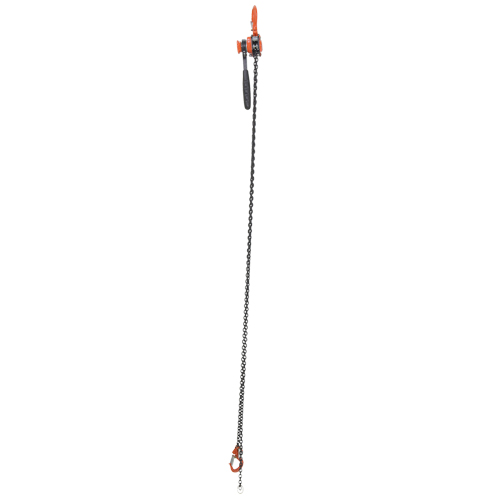 Mini Lever Hoist, 10' Lift, 1000 lbs. (0.5 tons) Capacity, Steel Chain Cam Industrial