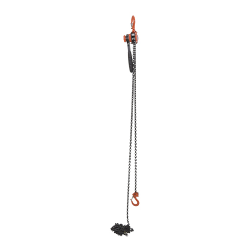 Mini Lever Hoist, 20' Lift, 1000 lbs. (0.5 tons) Capacity, Steel Chain Cam Industrial