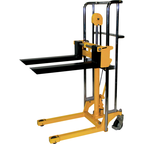 Gerbeur hydraulique pour chariot &eacute;l&eacute;vateur - VL47, Fonctionnement Pompe au pied, Capacit&eacute; 880 lb, Lev&eacute;e max 47" Cam Industrial