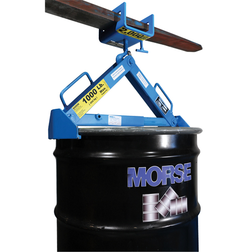 Crochet &agrave; installer sur fourche, Ouverture des fourches 5-1/2" x 1-9/16" Cam Industrial