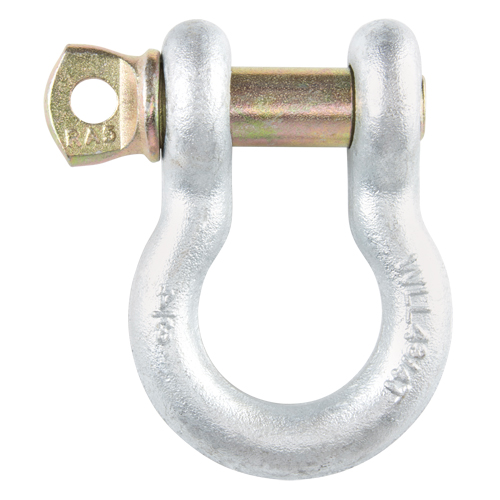 Manille d'ancrage &agrave; vis, 3/16", Cheville &agrave; vis, Galvanis&eacute; &agrave; chaud Cam Industrial