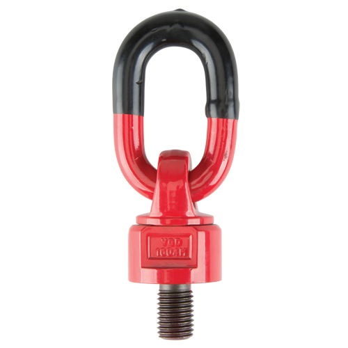 Anneaux de treuil de levage pivotant, M12, Longueur du filetage 27 mm, Acier alli&eacute; Cam Industrial