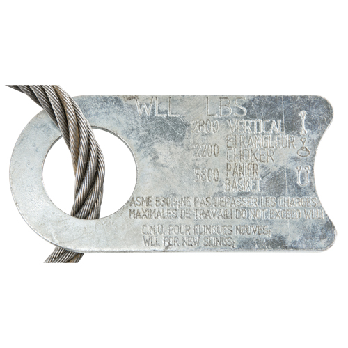 Wire Rope Lifting Sling - Eye & Eye Cam Industrial