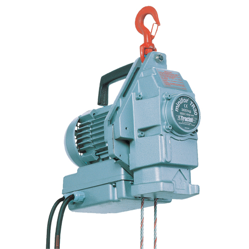 Palan &eacute;lectrique portatif &agrave; c&acirc;ble d'acier Minifor TR30 Cam Industrial