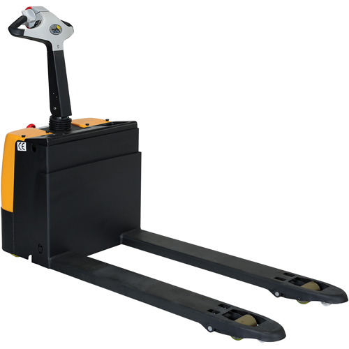Fully Powered Electric Pallet Truck, 3300 lbs. Cap., 48" L x 28.25" W Cam Industrial
