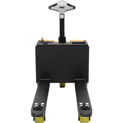 Fully Powered Electric Pallet Truck With  Scale, 3300 lbs. Cap., 48" L x 28.25" W Cam Industrial
