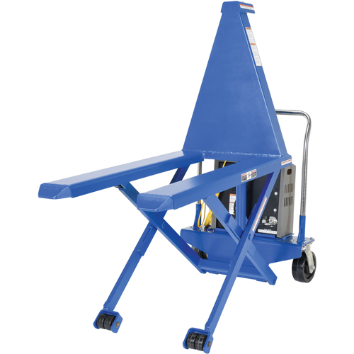 L&egrave;ve-palette &eacute;lectrique, Acier, Capacit&eacute; de 2500 lb Cam Industrial