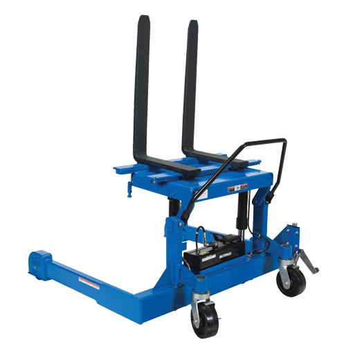 Basculeur ergonomique &agrave; chevauchement, Bascule 90°, Capacit&eacute;e 4000 lb, 72-13/16" lo x 57-1/4" la x 29-1/4" h Cam Industrial