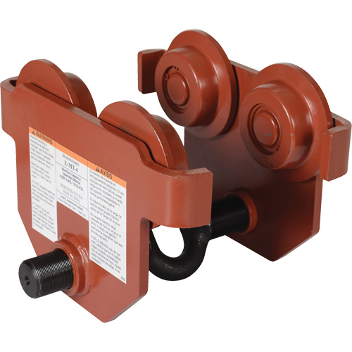 Low Profile Manual Trolley, 4000 lbs. (2 tons) Cam Industrial